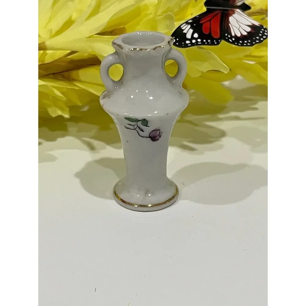 Vintage Mini Handled Vase Made in Occupied Japan